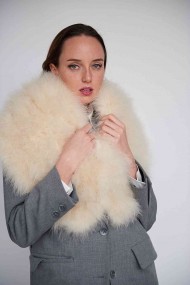 Estola de Plumas de avestruz PC-YLM5624-42