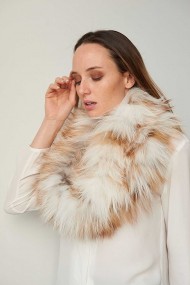 ESTOLA / CUELLO DE PELO TEJIDO PC-LZH5760-01