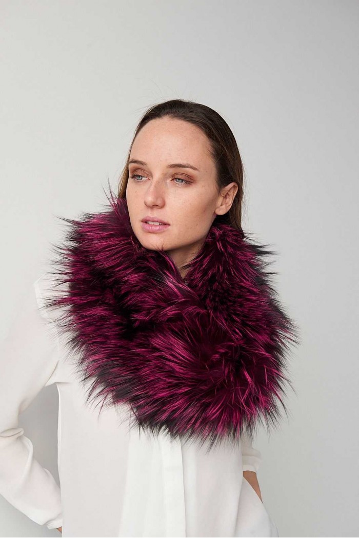 ESTOLA / CUELLO DE PELO TEJIDO PC-LZH5760-04