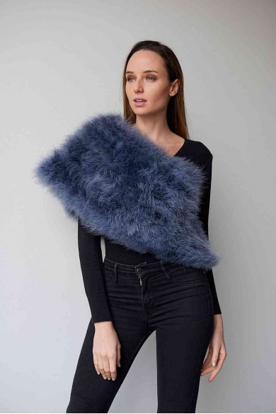 Estola de Plumas de avestruz PC-YLM5624-05