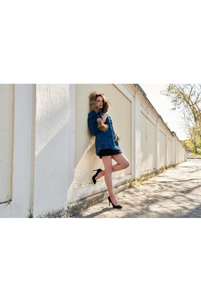 Abrigo de conejo PC-LLL5345