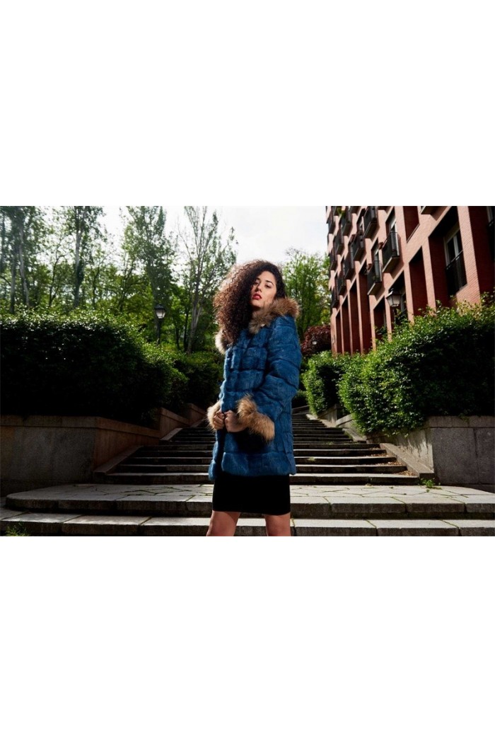 Abrigo de conejo PC-LLL5345