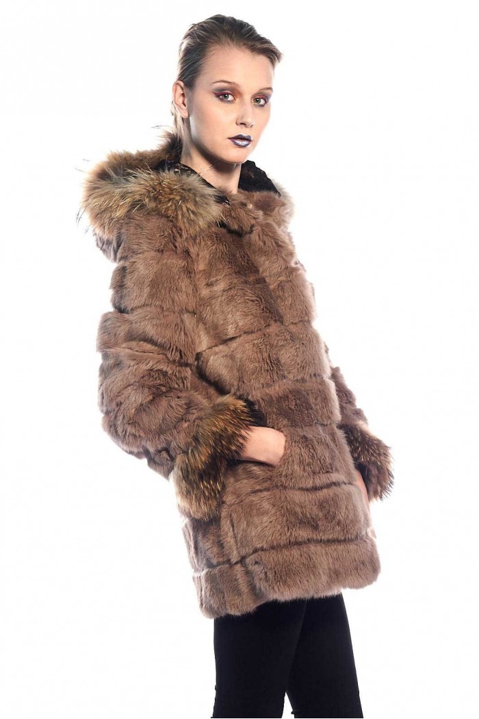 Abrigo de conejo PC-LLL5345