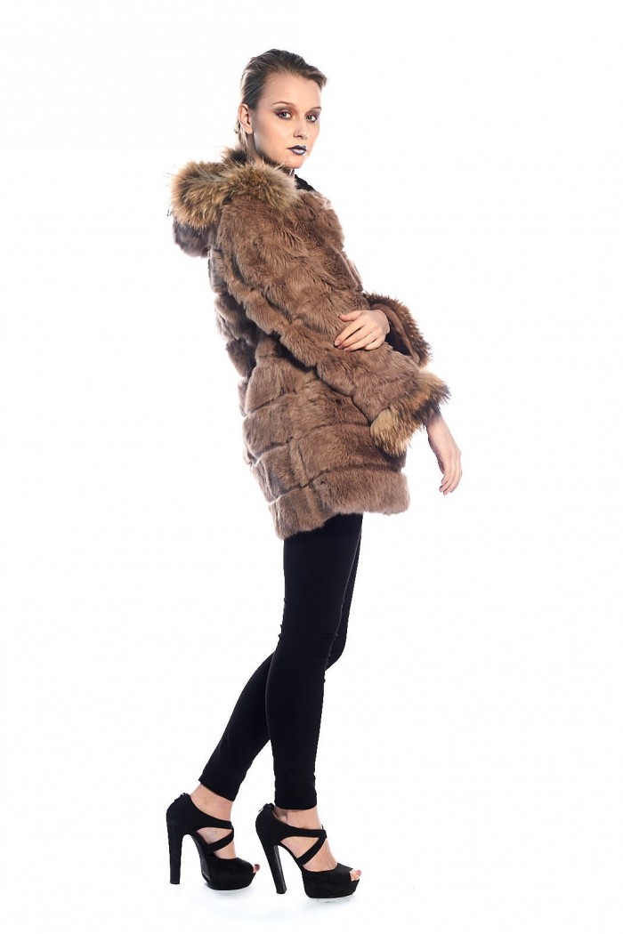 Abrigo de conejo PC-LLL5345