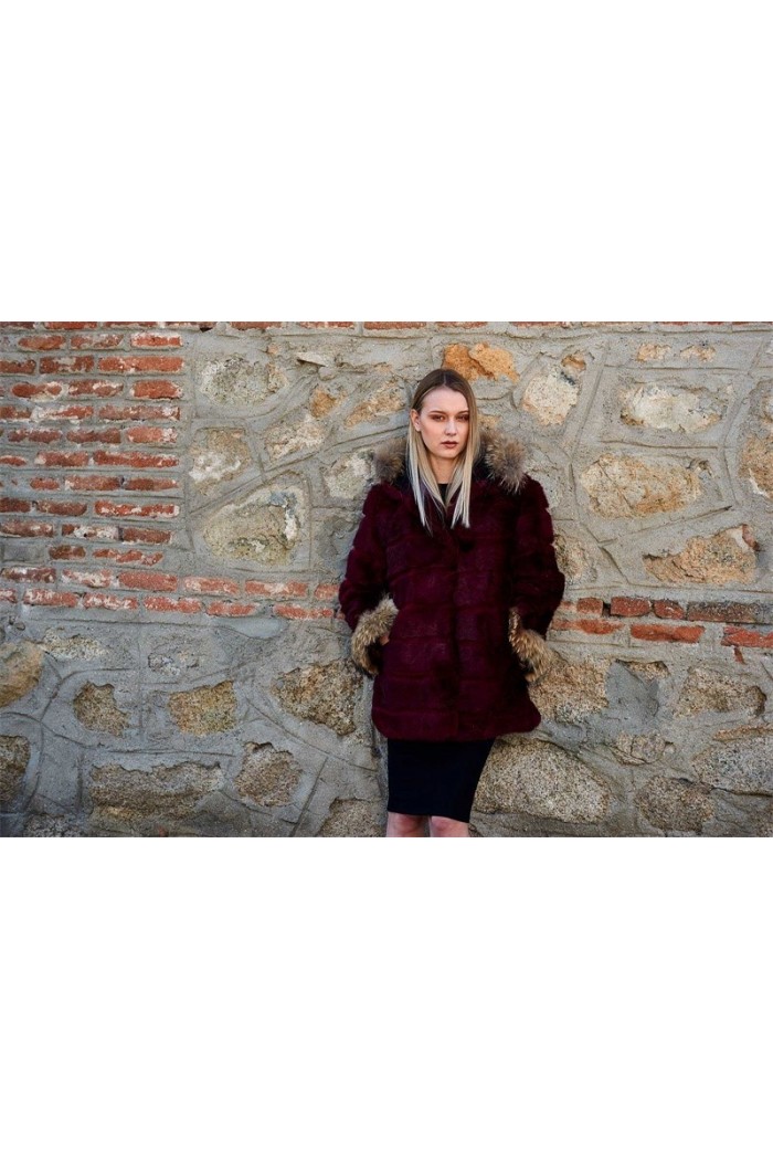 Abrigo de conejo PC-LLL5345