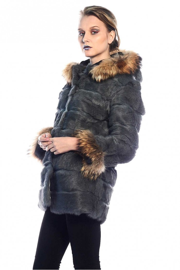 Abrigo de conejo PC-LLL5345