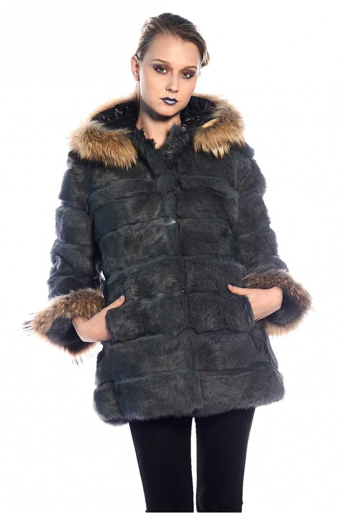 Abrigo de conejo PC-LLL5345