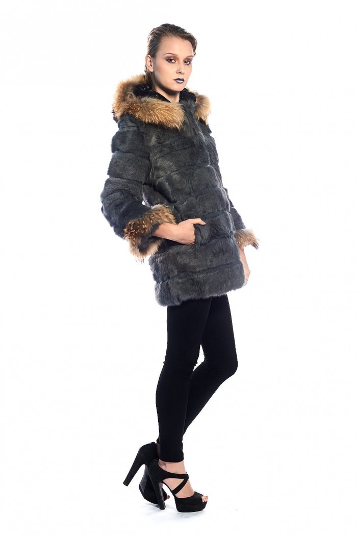 Abrigo de conejo PC-LLL5345