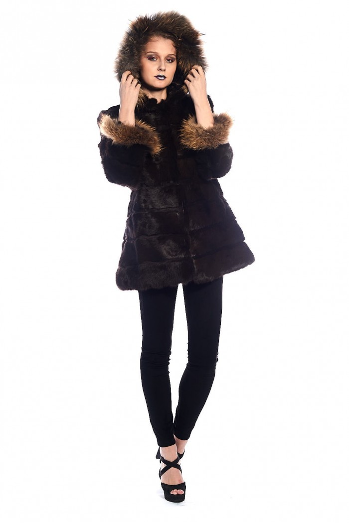 Abrigo de conejo PC-LLL5345