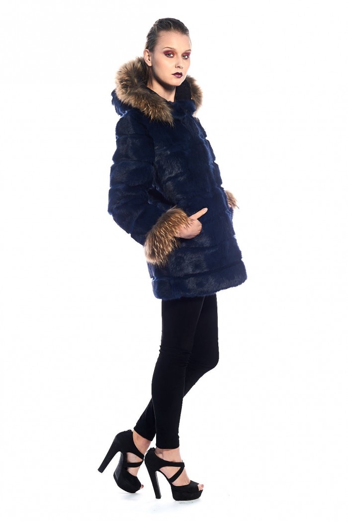 Abrigo de conejo PC-LLL5345