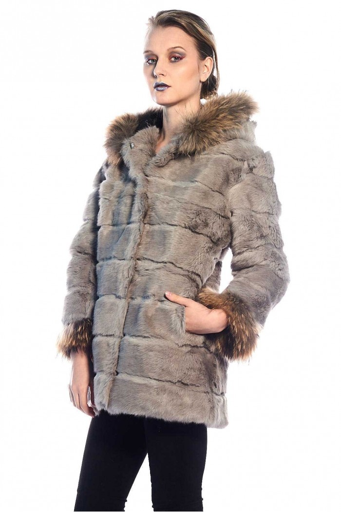 Abrigo de conejo PC-LLL5345