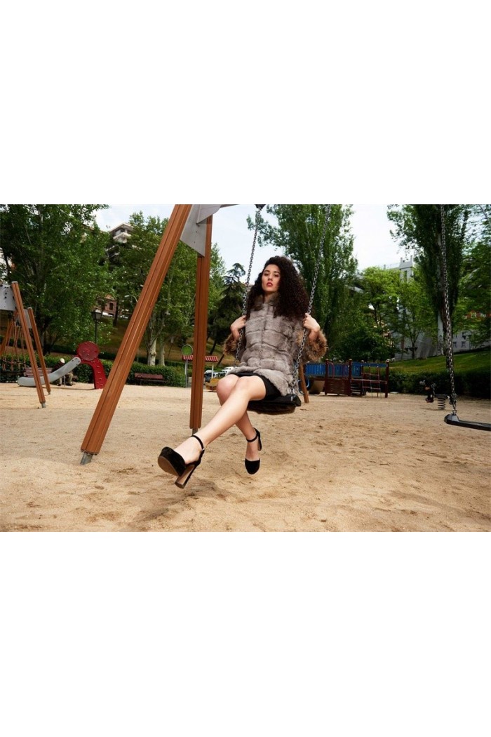 Abrigo de conejo PC-LLL5345