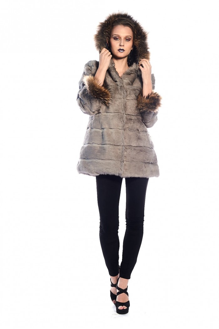 Abrigo de conejo PC-LLL5345