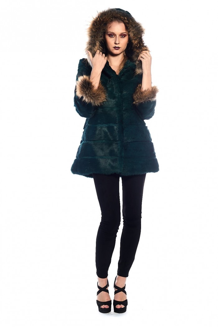 Abrigo de conejo PC-LLL5345