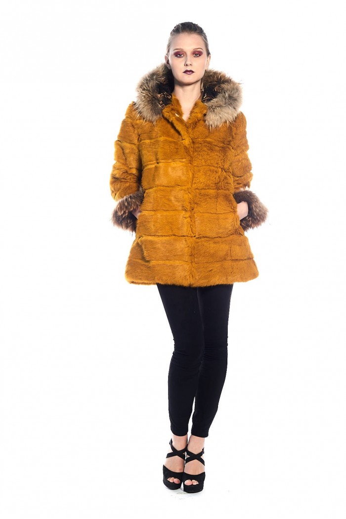 Abrigo de conejo PC-LLL5345