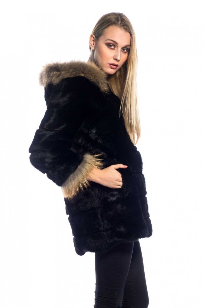 Abrigo de conejo PC-LLL5345