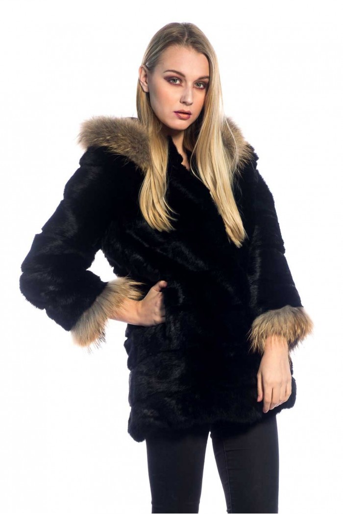 Abrigo de conejo PC-LLL5345