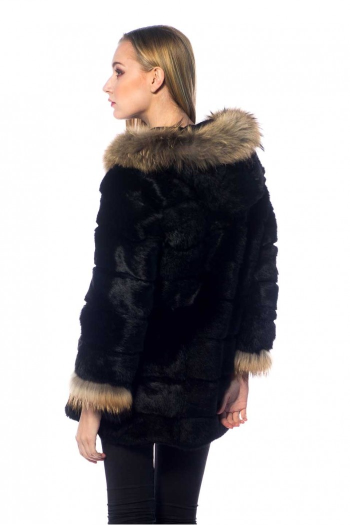 Abrigo de conejo PC-LLL5345