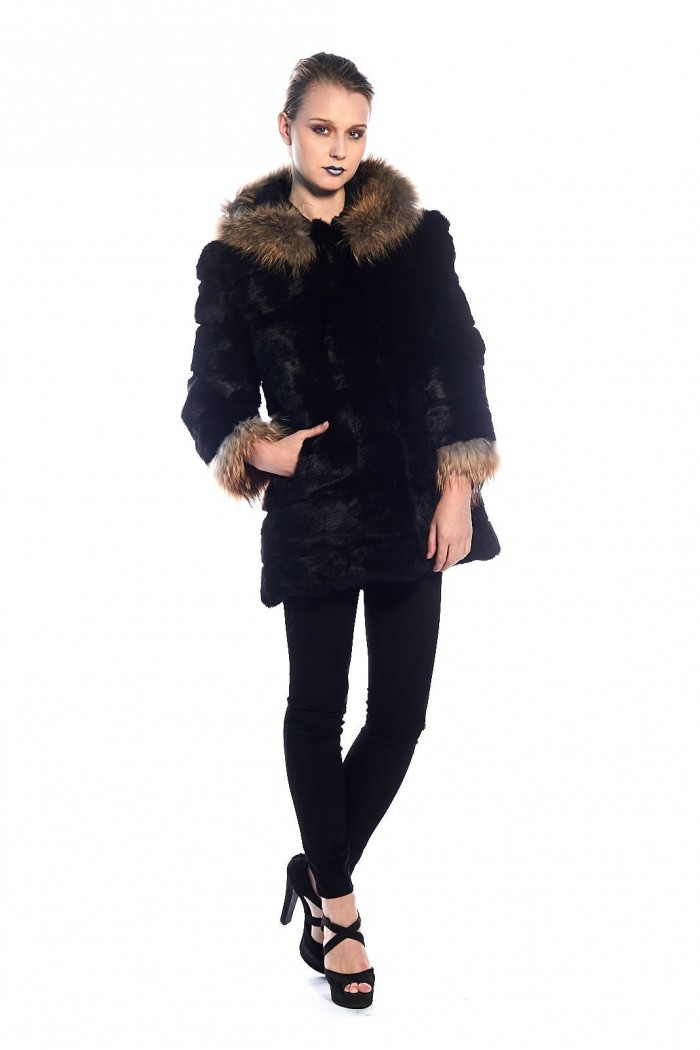 Abrigo de conejo PC-LLL5345