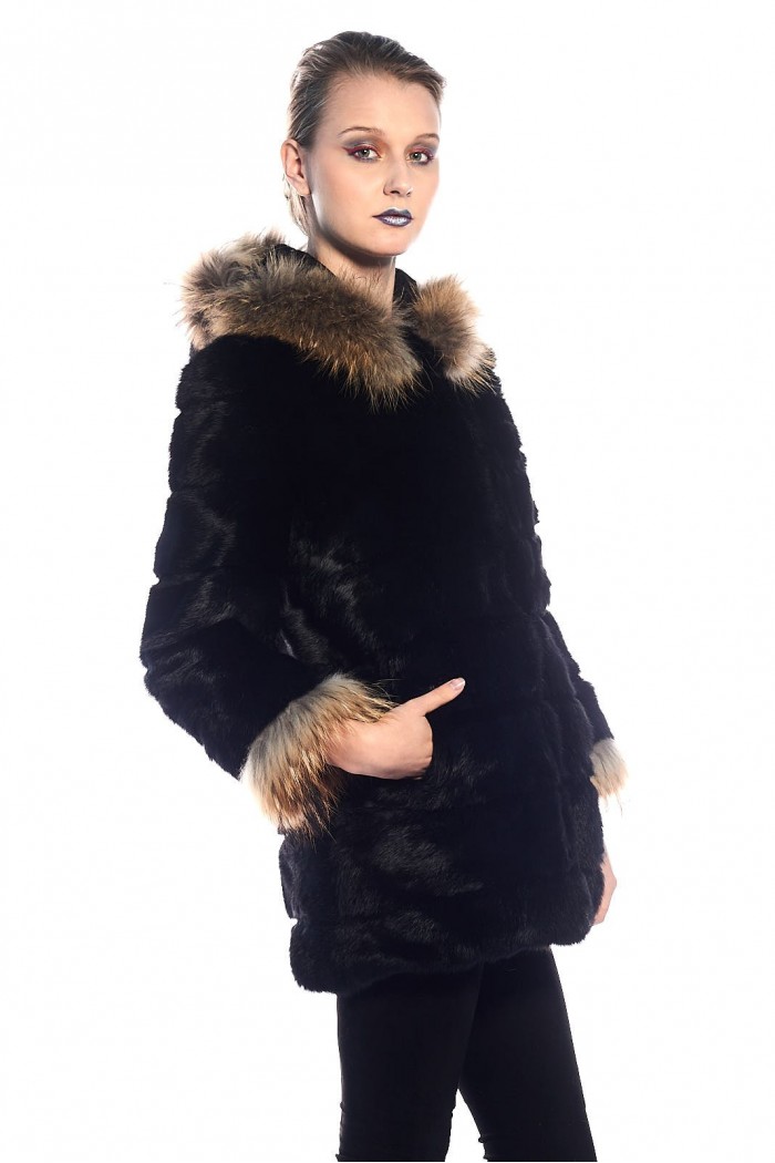 Abrigo de conejo PC-LLL5345