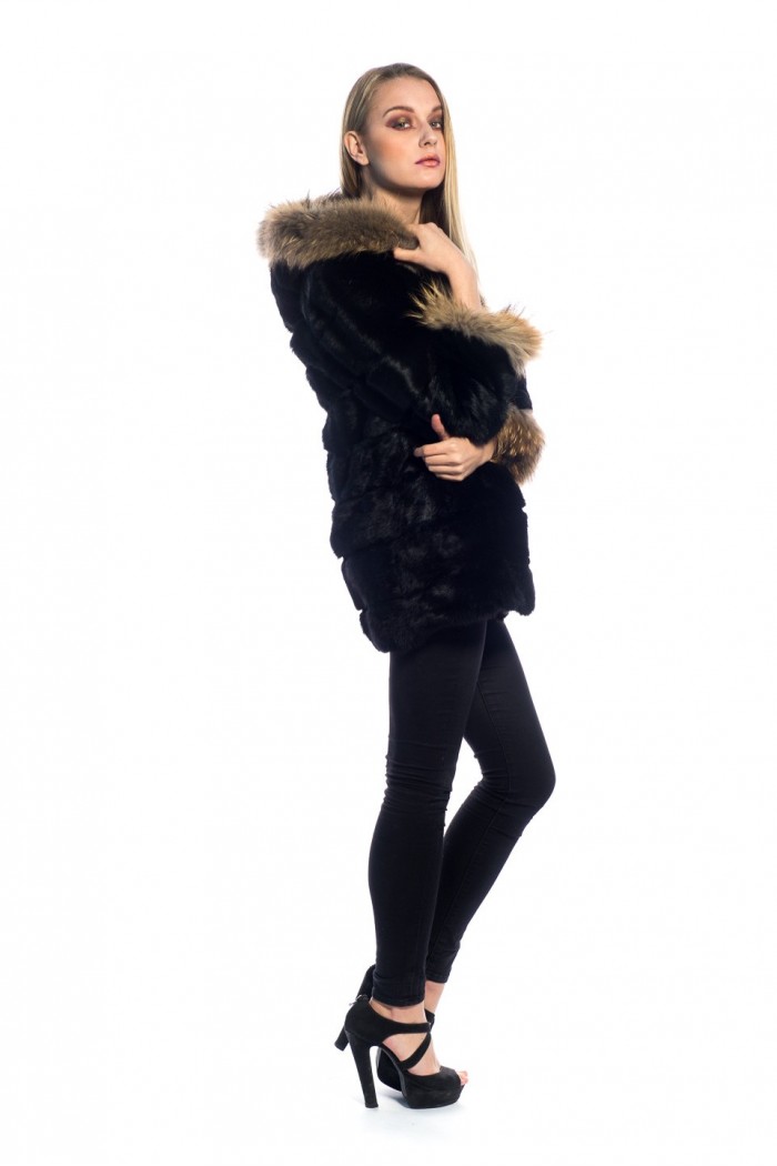 Abrigo de conejo PC-LLL5345