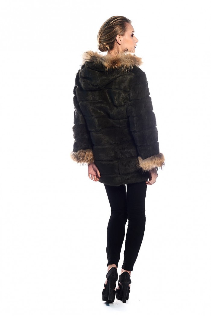 Abrigo de conejo PC-LLL5345