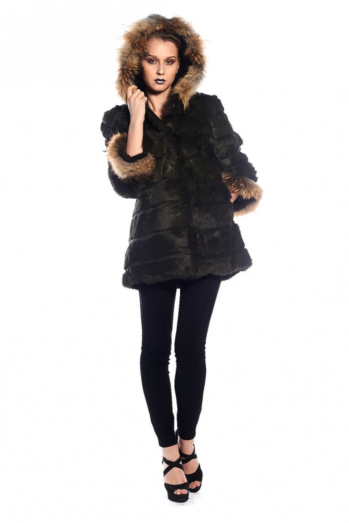 Abrigo de conejo PC-LLL5345