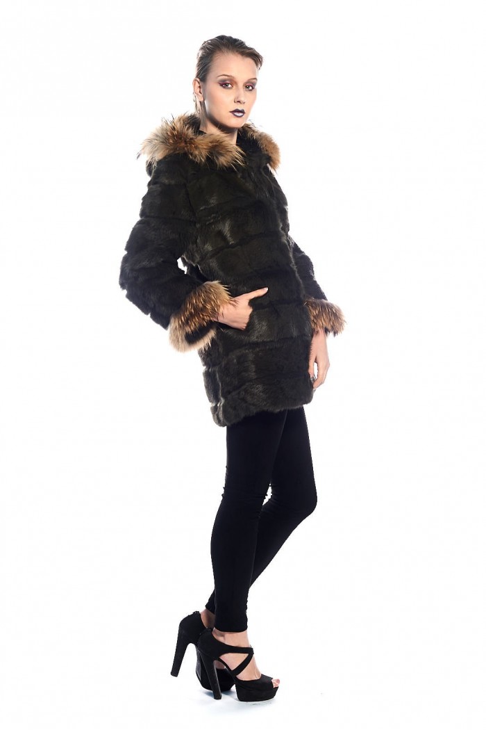 Abrigo de conejo PC-LLL5345