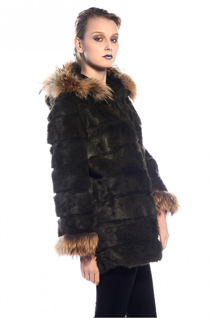 Abrigo de conejo PC-LLL5345