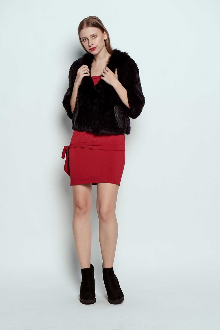 CHAQUETA DE CONEJO REX