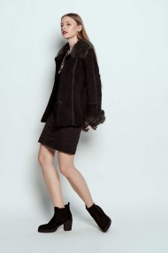 CHAQUETA DE CORDERO Y ZORRO