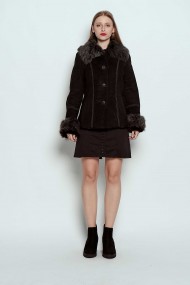 CHAQUETA DE CORDERO Y ZORRO