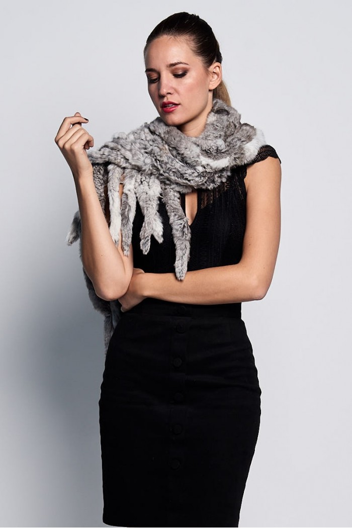 Estola de Conejo PC-LHZ0141-16