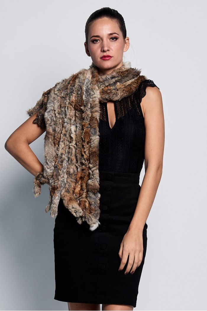 Estola de Conejo PC-MHZ0141-17