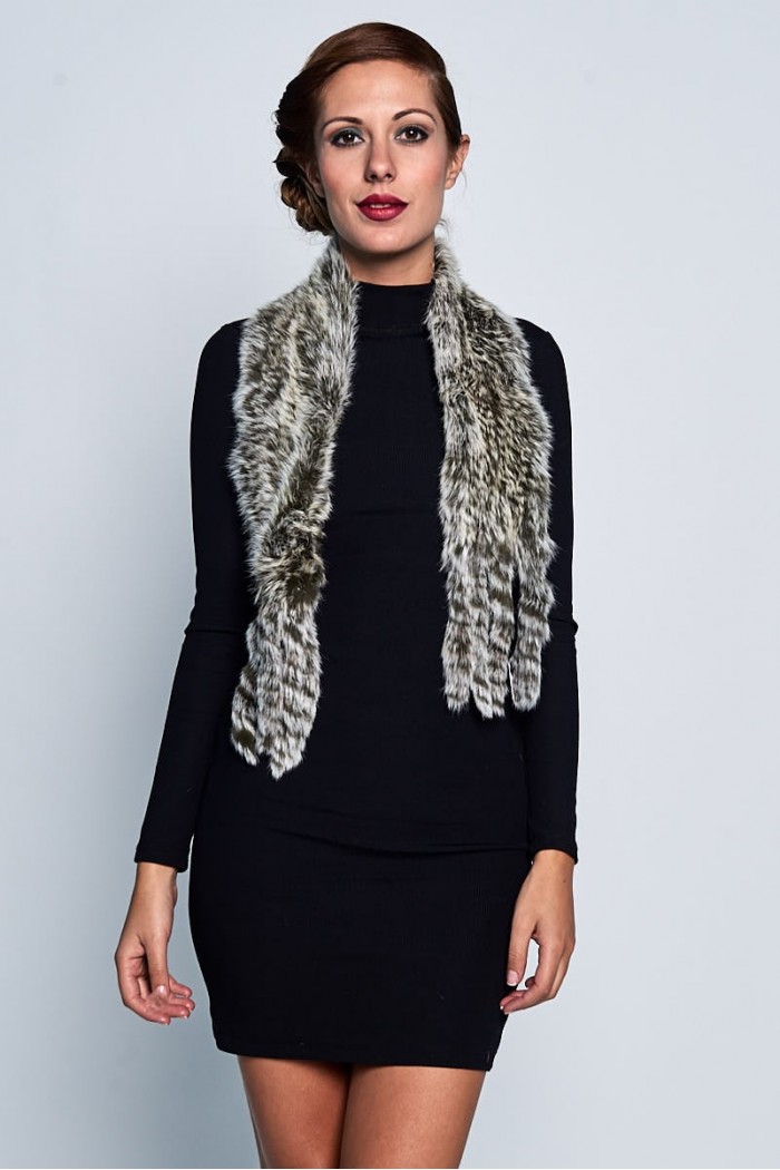 Bufanda de Conejo PC-WPH5510-01