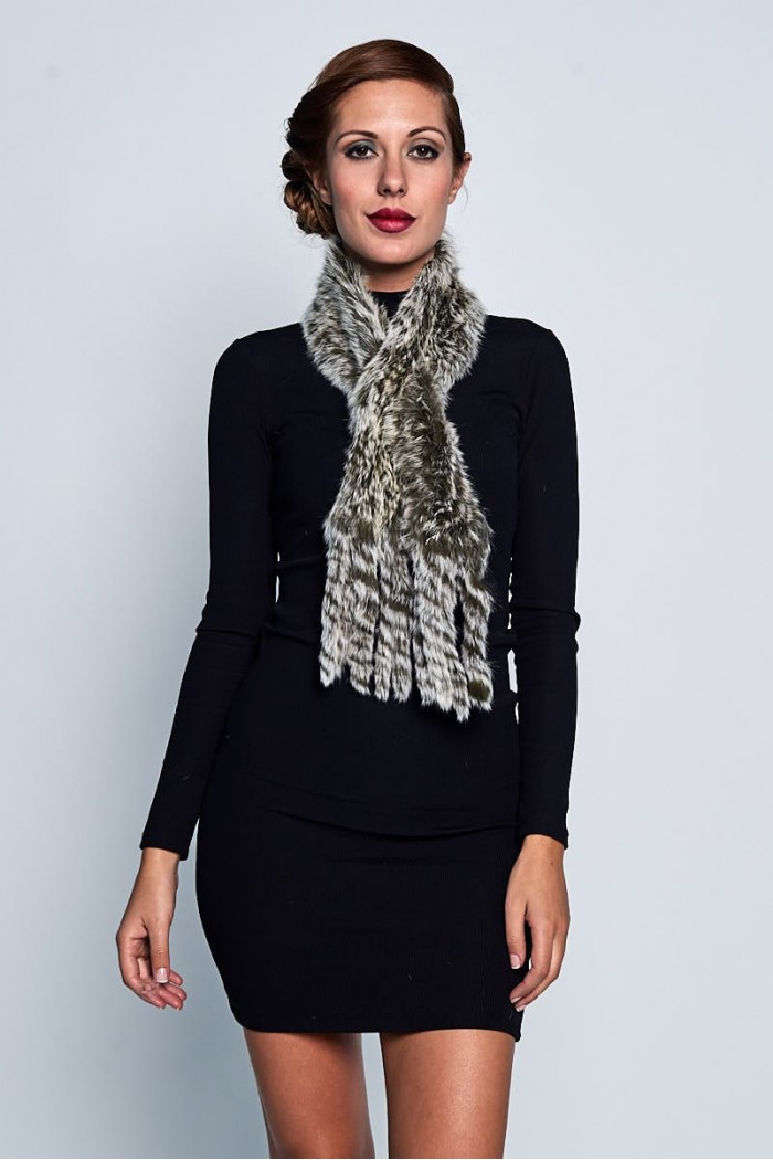 Bufanda de Conejo PC-WPH5510-01