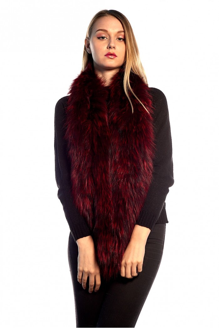 Bufanda de Zorro PC-XXX5234 Granate