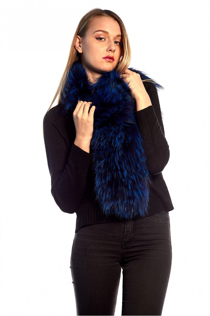 Bufanda de Zorro PC-XXX5234 Azul