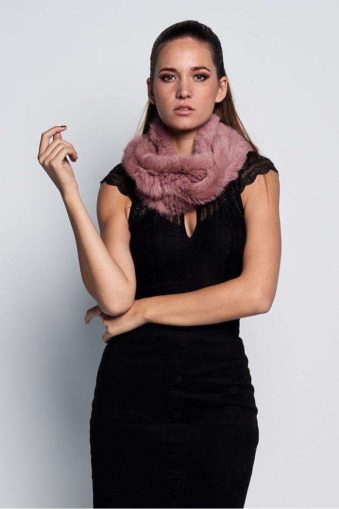 Cuello de Conejo DOS VUELTAS  PC-WPH5602-08