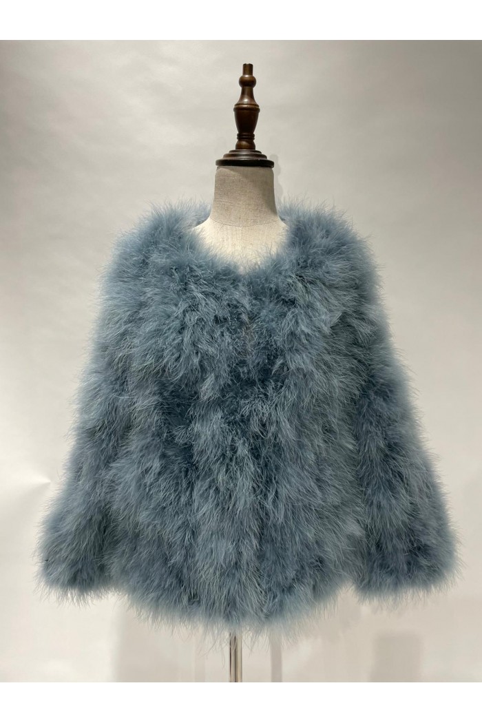 CHAQUETA PLUMAS DE AVESTRUZ PC-YLM5749-60