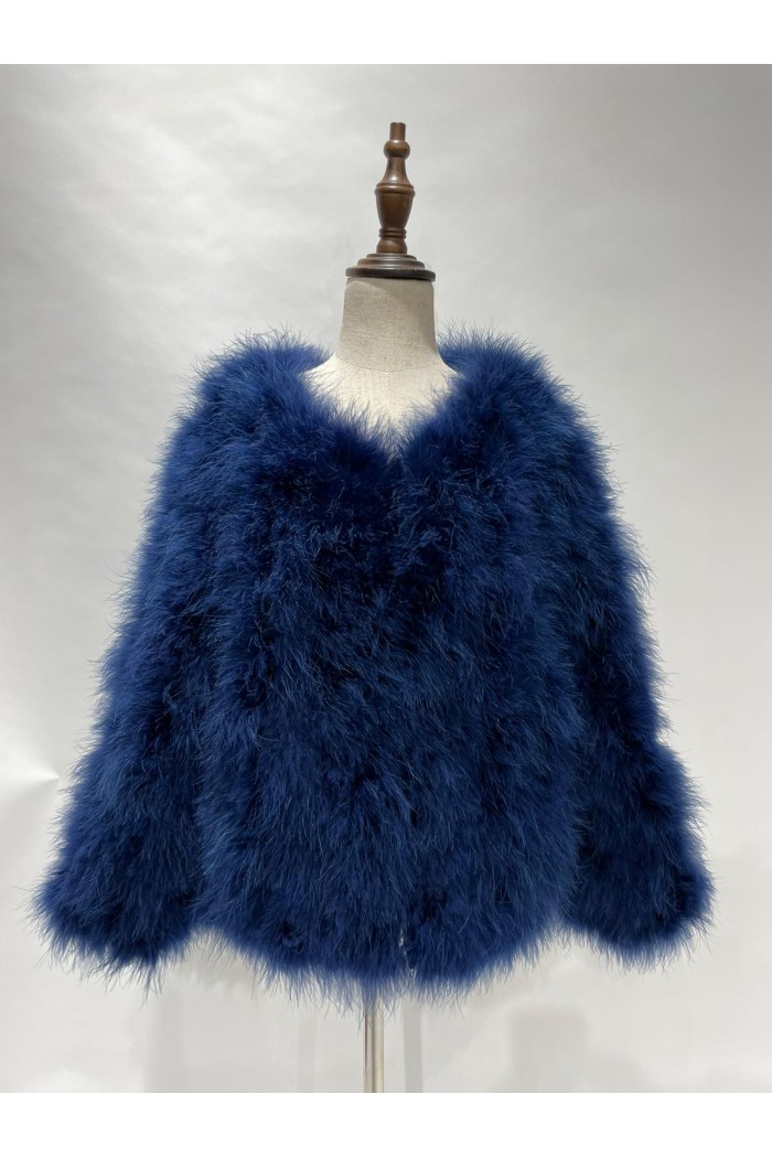 CHAQUETA PLUMAS DE AVESTRUZ PC-YLM5749-11