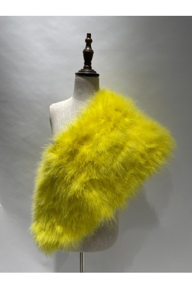 Estola de Plumas de avestruz PC-YLM5624-72
