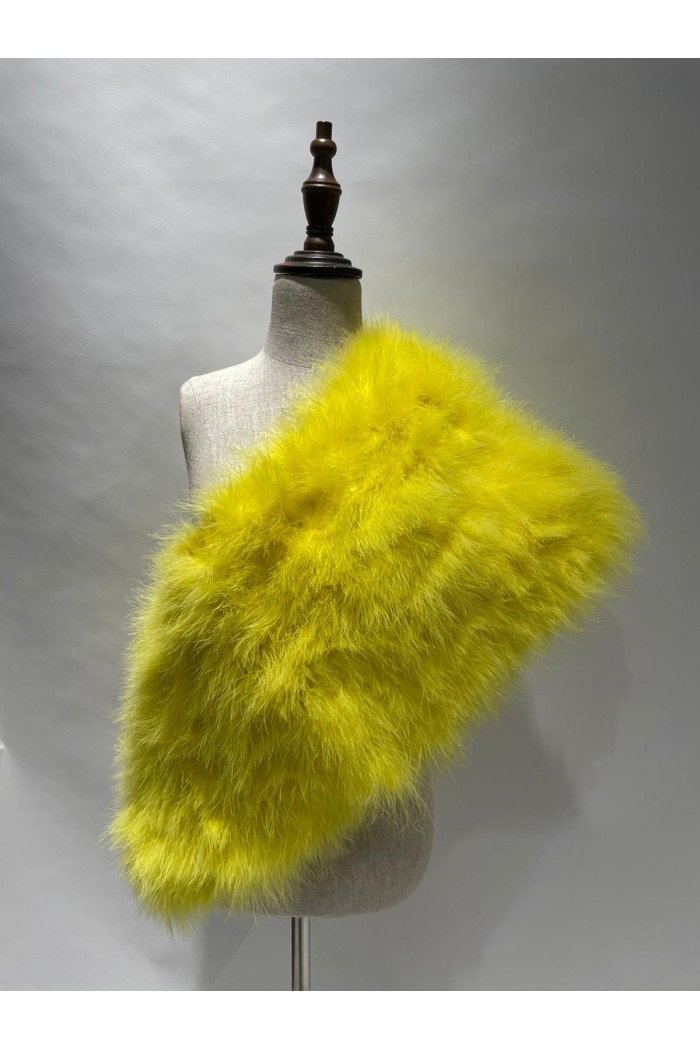 Estola de Plumas de avestruz PC-YLM5624-72