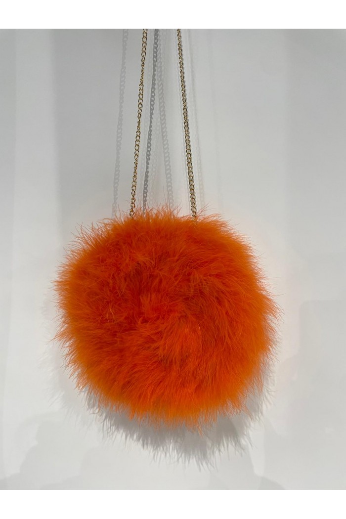 Bolso de pluma de avestruz PC-YLM5626-36