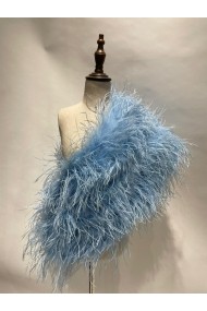 Estola plumas larga Avestruz PC-YLM5625-60