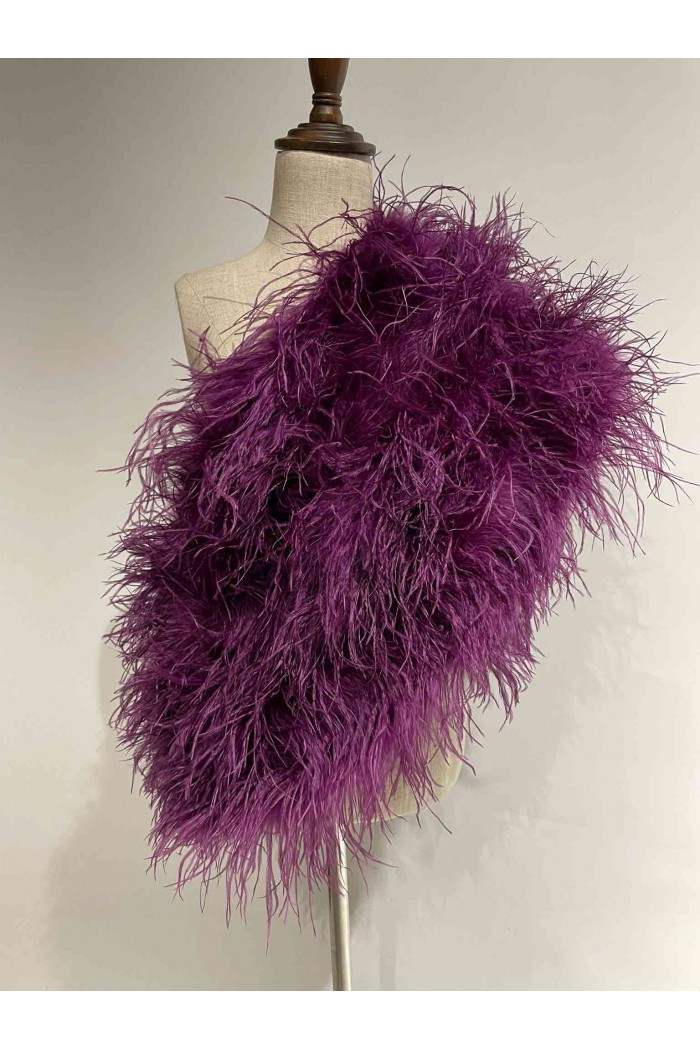 Estola plumas larga Avestruz PC-YLM5625-42