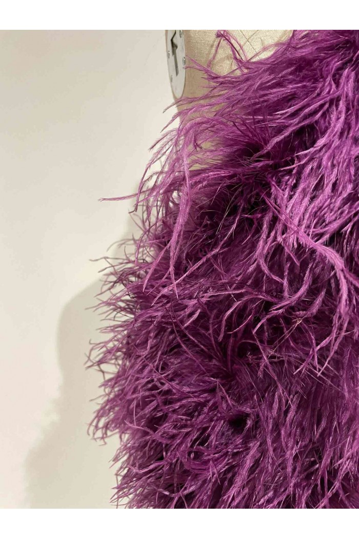 Estola plumas larga Avestruz PC-YLM5625-42