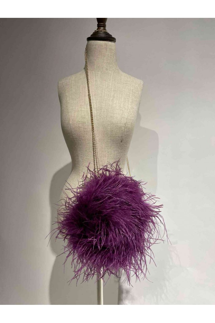 Bolso de Pluma Marabú