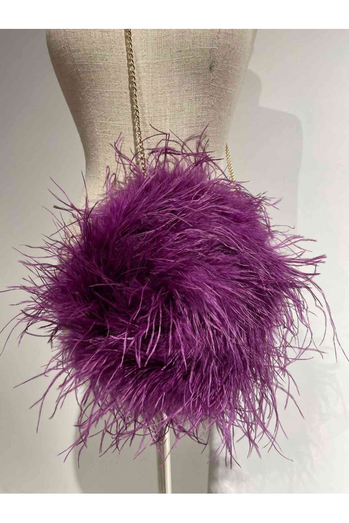 Bolso de Pluma Marabú