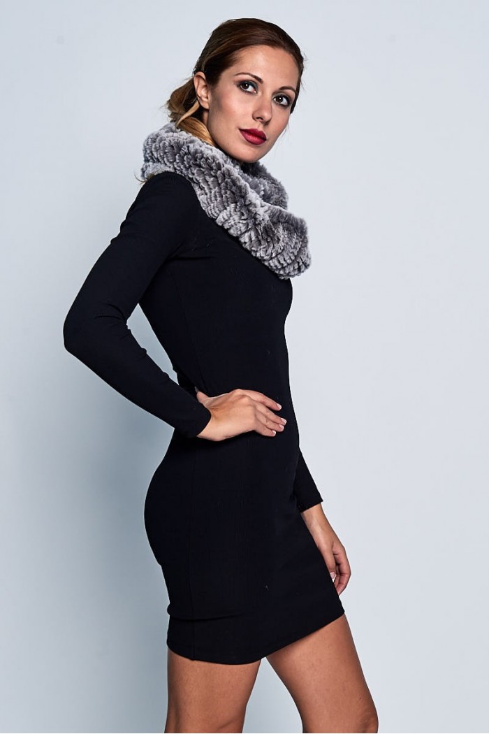 Cuello de Conejo Rex  DOS VUELTAS PC-ZDY5523